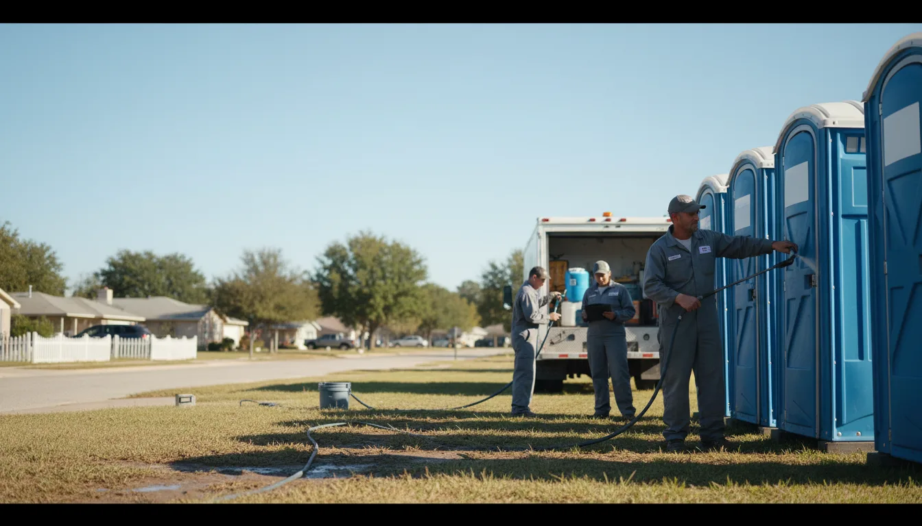 Long-Term Portable Toilet Rental in Stanton, AL near me